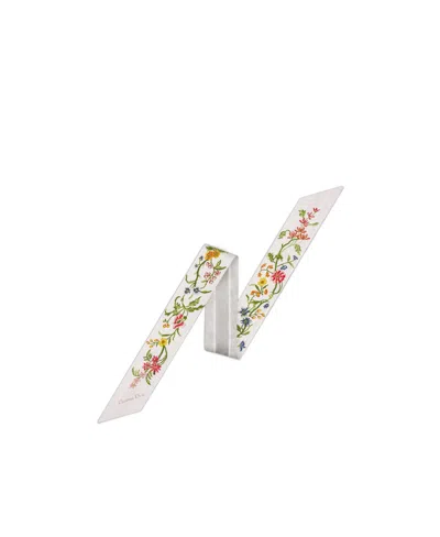 Dior Petites Fleurs Mitzah Scarf In White