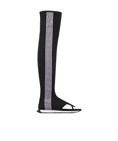 Dior Pin-toed Boots In Black