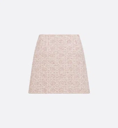 Dior Pink & Purple Mini Skirt