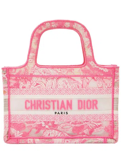 Dior Pink & White Canvas