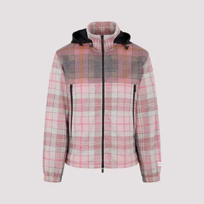 Dior Pink Checked Jacket In Pink & Purple