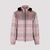 Dior Fall/winter 2023 Men's Pink And Purple Linen Blend Jacket In Pink