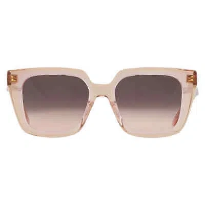 Pre-owned Dior Pink Grey Gradient Square Ladies Sunglasses Midnight S1i 40ae Cd40092i In Multi