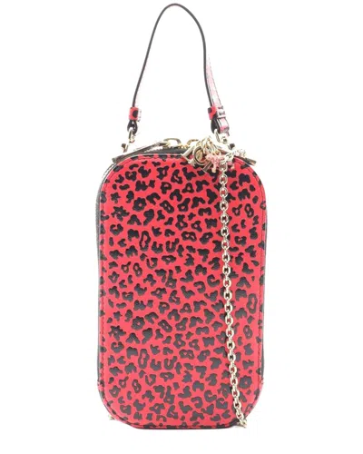 Dior Pink Others Lady Phone Holder Handbag (authentic Pre-loved) In Red