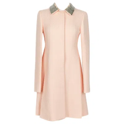 Pre-owned Dior Pink Wool Coat