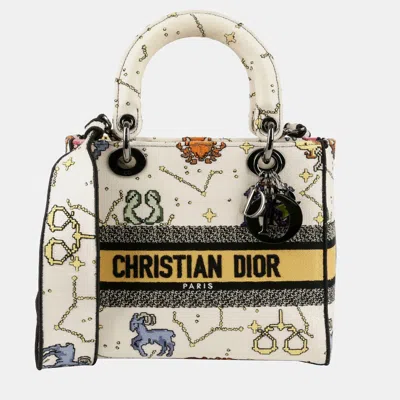 Pre-owned Dior Pixel Zodiac D-lite Tote And Shoulder Bag In Multicolor