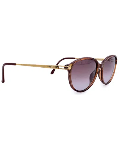 Dior Plastic Sunglasses (authentic Pre-loved) In Gold