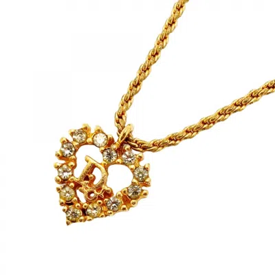 Pre-owned Dior Plating Necklace () In Gold