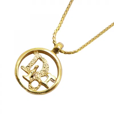 Pre-owned Dior Plating Necklace () In Gold