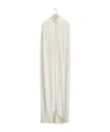 Dior Pleated Cape In White