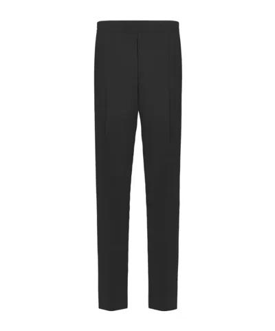 Dior Pleated Casual Pants In Black