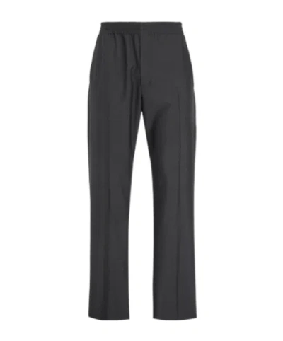 Dior Pleated Detail Casual Pants In Black