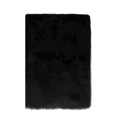 Dior Plush Scarf In Black