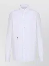 Dior Shirt With Long Sleeves And Buttoned Cuffs In White