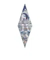 Dior Pointed Silk Scarf In Multi