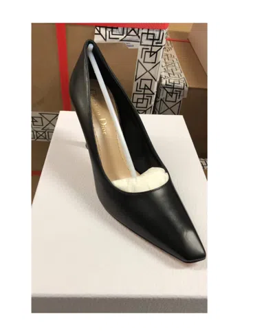 Dior Pointed Stilettos In Black