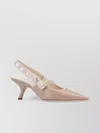 Dior Pointed Toe Kitten Heel Pumps