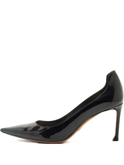 Pre-owned Dior Pointed-toe Pumps In Black