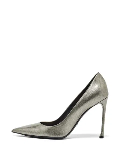 Pre-owned Dior Pointed Toe Pumps In Gray