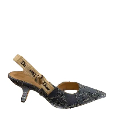 Dior Pointed-toe High-heeled Sandals In Multi