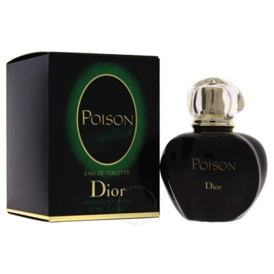 Dior Poison / Christian  Edt Spray 1.0 oz (w) In Black / Orange
