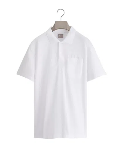 Dior Polo Shirt, Relaxed Fit In White