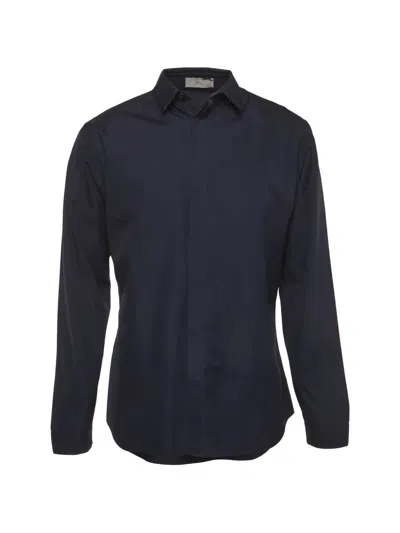 Pre-owned Dior Poplin Shirt In Blue