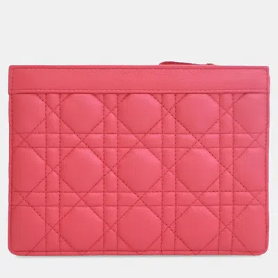 Pre-owned Dior Pouch In Pink