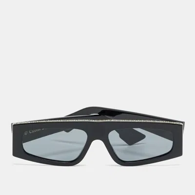 Pre-owned Dior Power Rectangle Sunglasses In Black