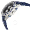DIOR PRE-OWNED DIOR CHRISTAL CHRONOGRAPH BLUE LACQUER DIAL LADIES WATCH CD11431IR001