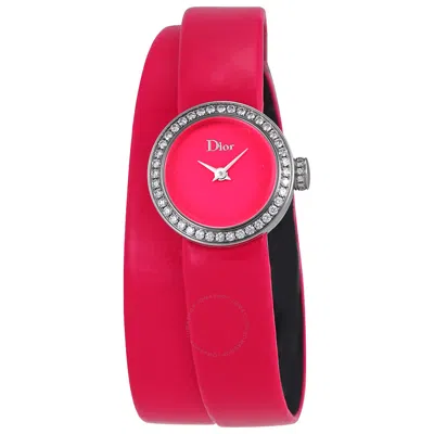 Dior La Mini De  Pink Dial Ladies Watch Cd040110a021