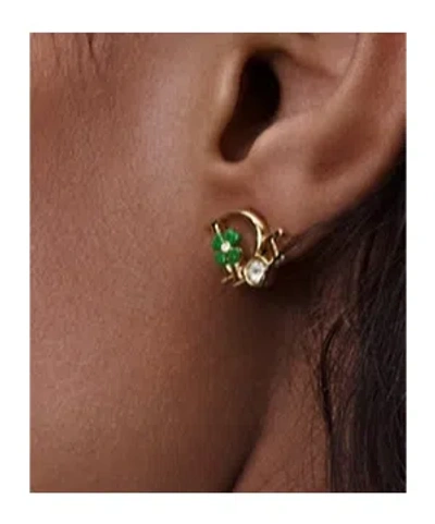 Dior Precious Clover Earrings In Gold