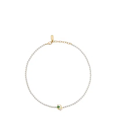 Dior Precious Clover Necklace In Multi