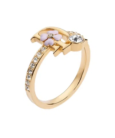 Dior Precious Clover Ring In Gold