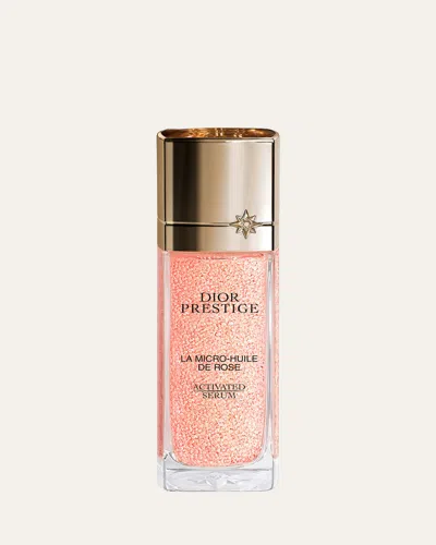 Dior Prestige La Micro Huile De Rose Activated Serum, 1.7 Oz. In White