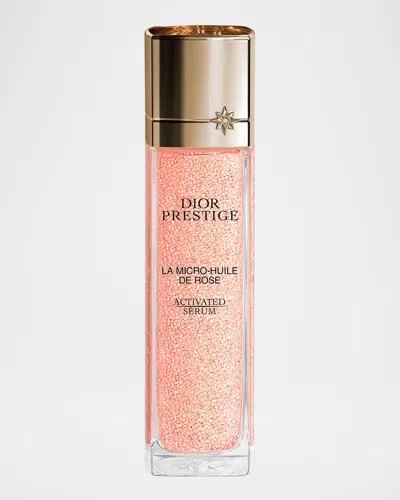 DIOR DIOR PRESTIGE LA MICRO HUILE DE ROSE ACTIVATED SERUM, 2.5 OZ.