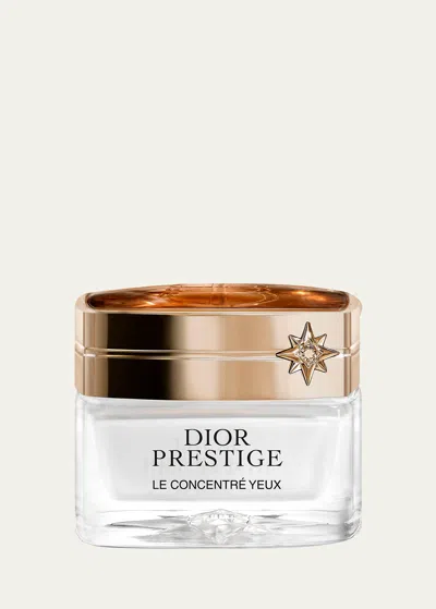 Dior Prestige Le Concentre Yeux Anti-aging Eye Cream, 0.5 Oz. In White