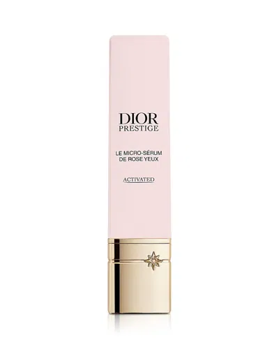 Dior Prestige Le Micro Serum De Rose Yeux Activated 0.6 Oz.