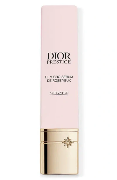 DIOR DIOR PRESTIGE LE MICRO-SÉRUM DE ROSE YEUX ACTIVATED EYE SERUM