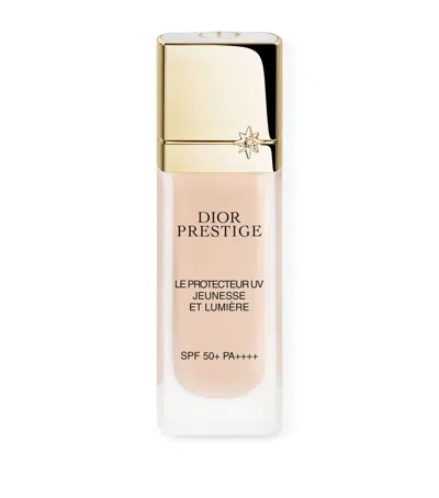 Dior Prestige Le Protecteur Uv Jeunesse Et Lumière Skin-protecting Fluid In Nude