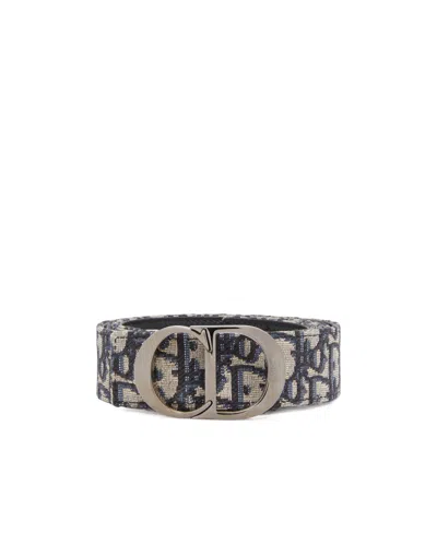 Dior Printed Belt In Black