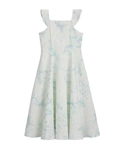 Dior Printed Dress In White