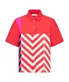 Dior Printed Embroidered Short-sleeved Shirt In Red
