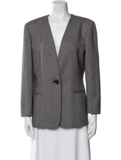 Pre-owned Dior Printed Evening Jacket In Black