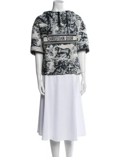 Pre-owned Dior Printed Evening Jacket In Multi