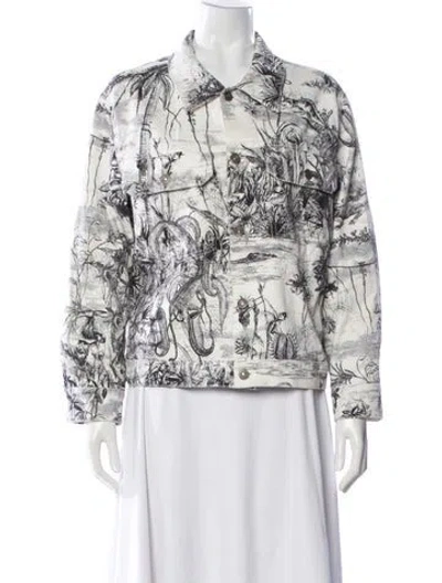 Pre-owned Dior Printed Jacket