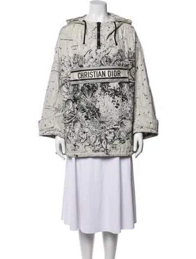 Pre-owned Dior Printed Jacket In Neutral