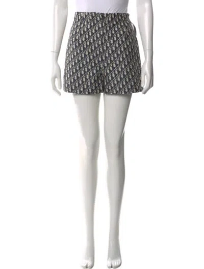 Pre-owned Dior Printed Mini Shorts