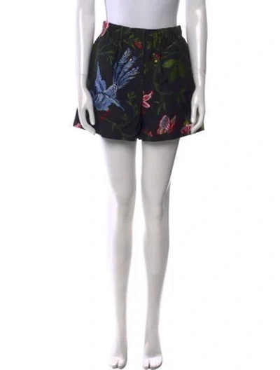 Pre-owned Dior Printed Mini Shorts In Black