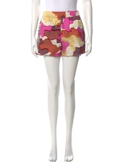 Pre-owned Dior Printed Mini Shorts In Neutral